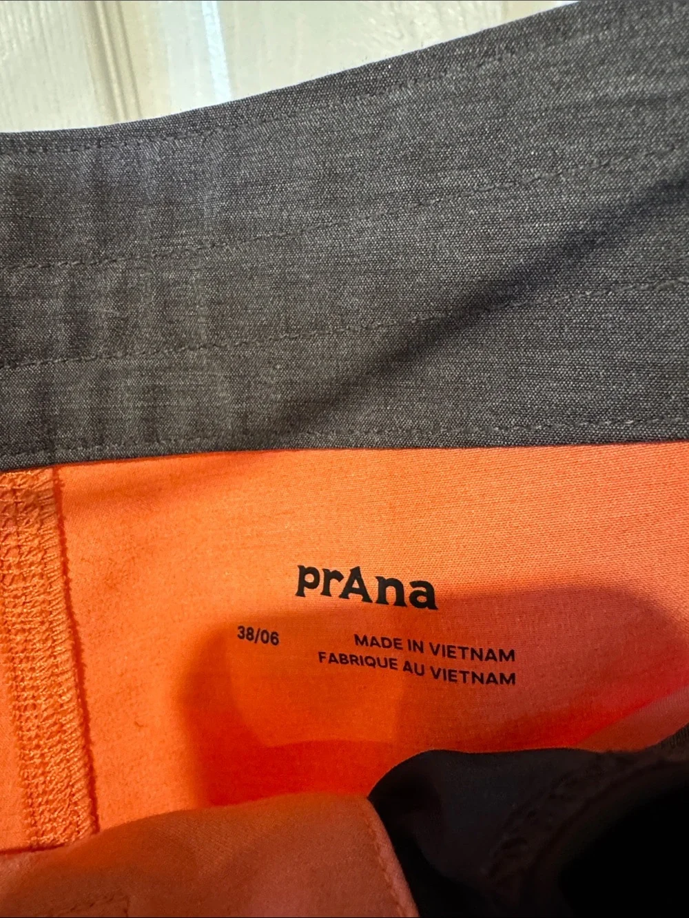 prAna Vintage Boardshort in the 'Lychee' colorway